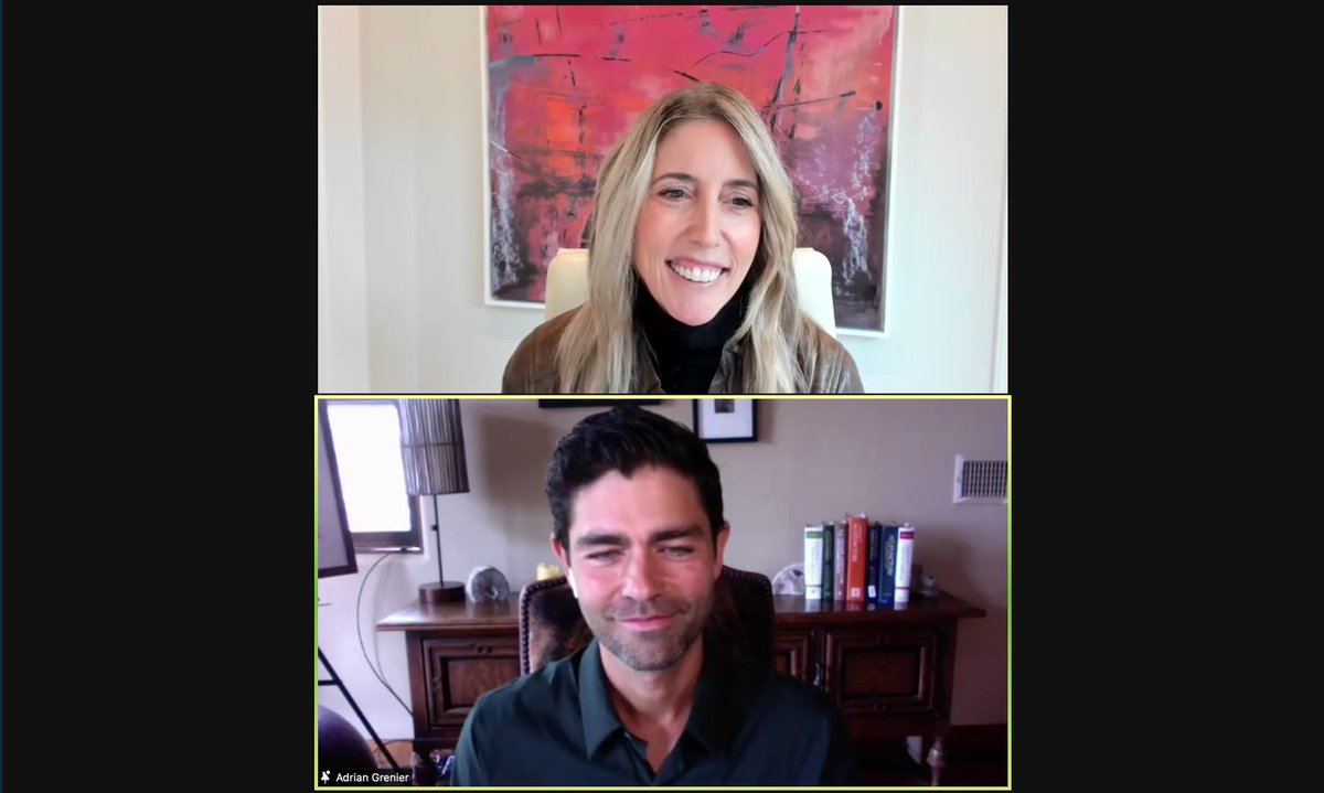 In honor of #EarthDay tomorrow (it's every day in my book!), @ServiceNow invited sustainable living advocate @adriangrenier to join us as we discussed how we could be better humans to help sustain our planet. Thank you for your wisdom and humility!