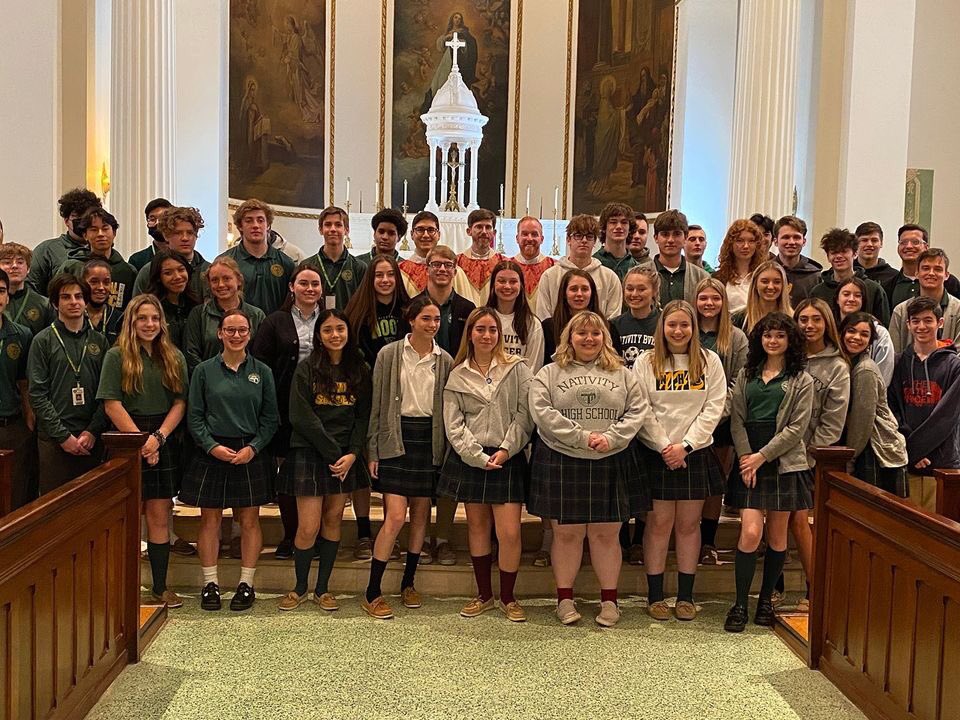 ACCHSVikings's tweet image. #VikingFaith ACCHS students visited St. Charles Borromeo Seminary to tour the campus and see where the priests from the Allentown Diocese are formed. #FaithTraditionExcellence #AlwaysFaithful 💛💚✝️