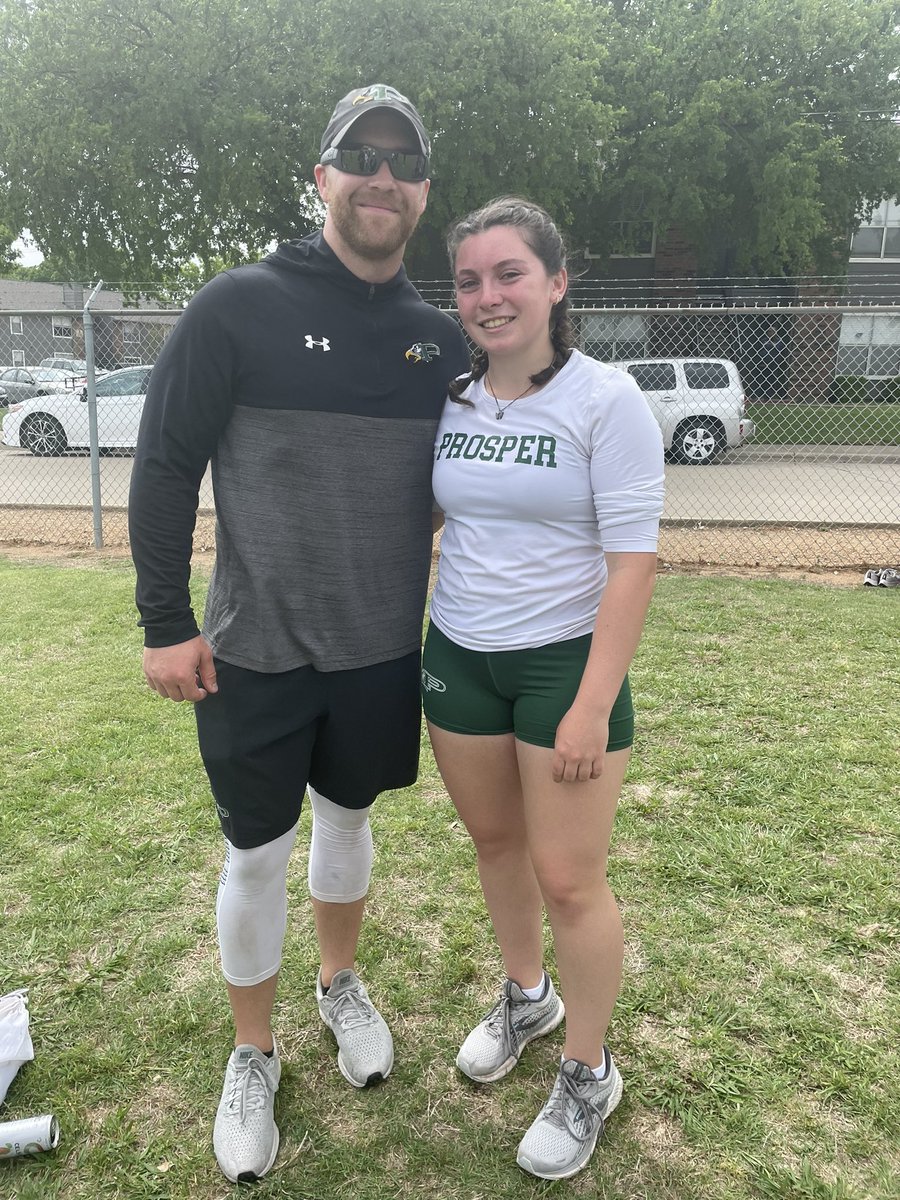 ProsperXCTrack's tweet photo. Congratulations Emily Patel! We are so proud of you! Way to represent Prosper and leave your legacy behind with a school record! @ProsperHS @PISD_Athletics @ProsperISD https://t.co/uJpkKFfdwb