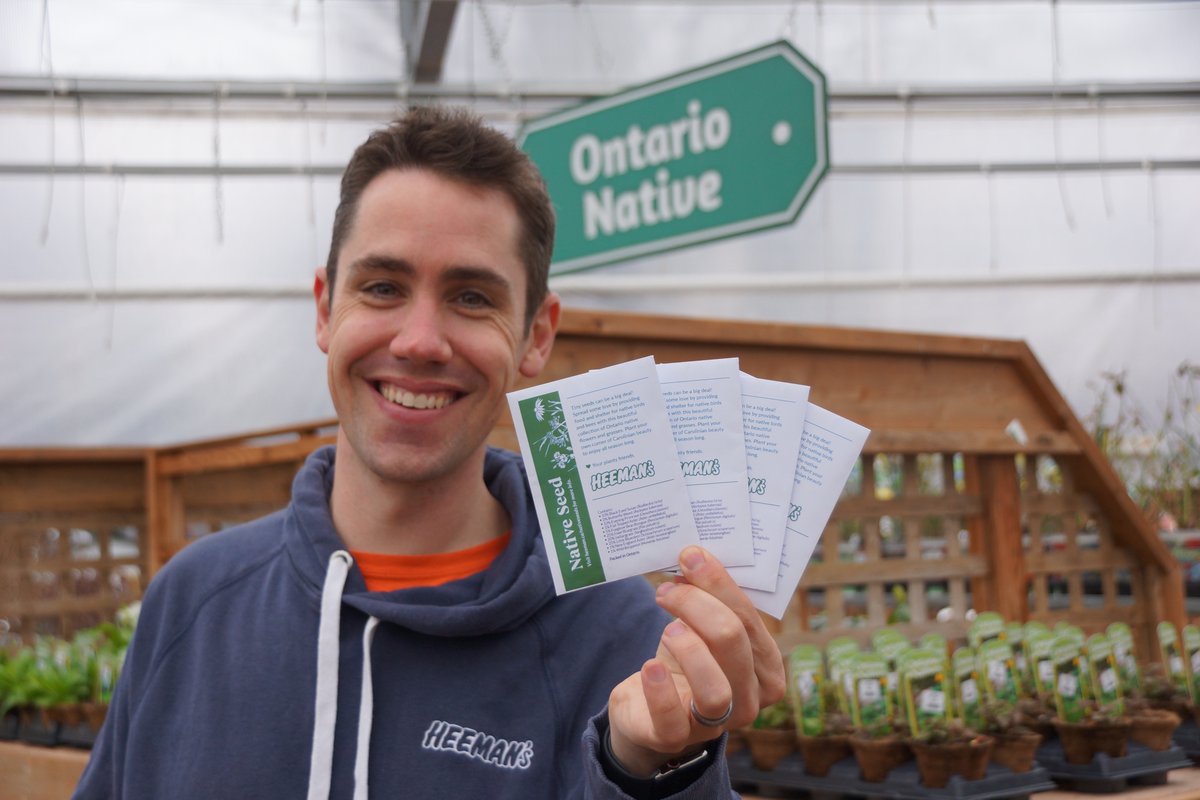 Free Native Seeds for #EarthDay2022!! 🌎

Be one of the first 400 guests tomorrow and receive a FREE seed packet containing a mix of 10 native seeds &amp; grasses. 

Limit of 1 package per person, while supplies last! #LDNOnt