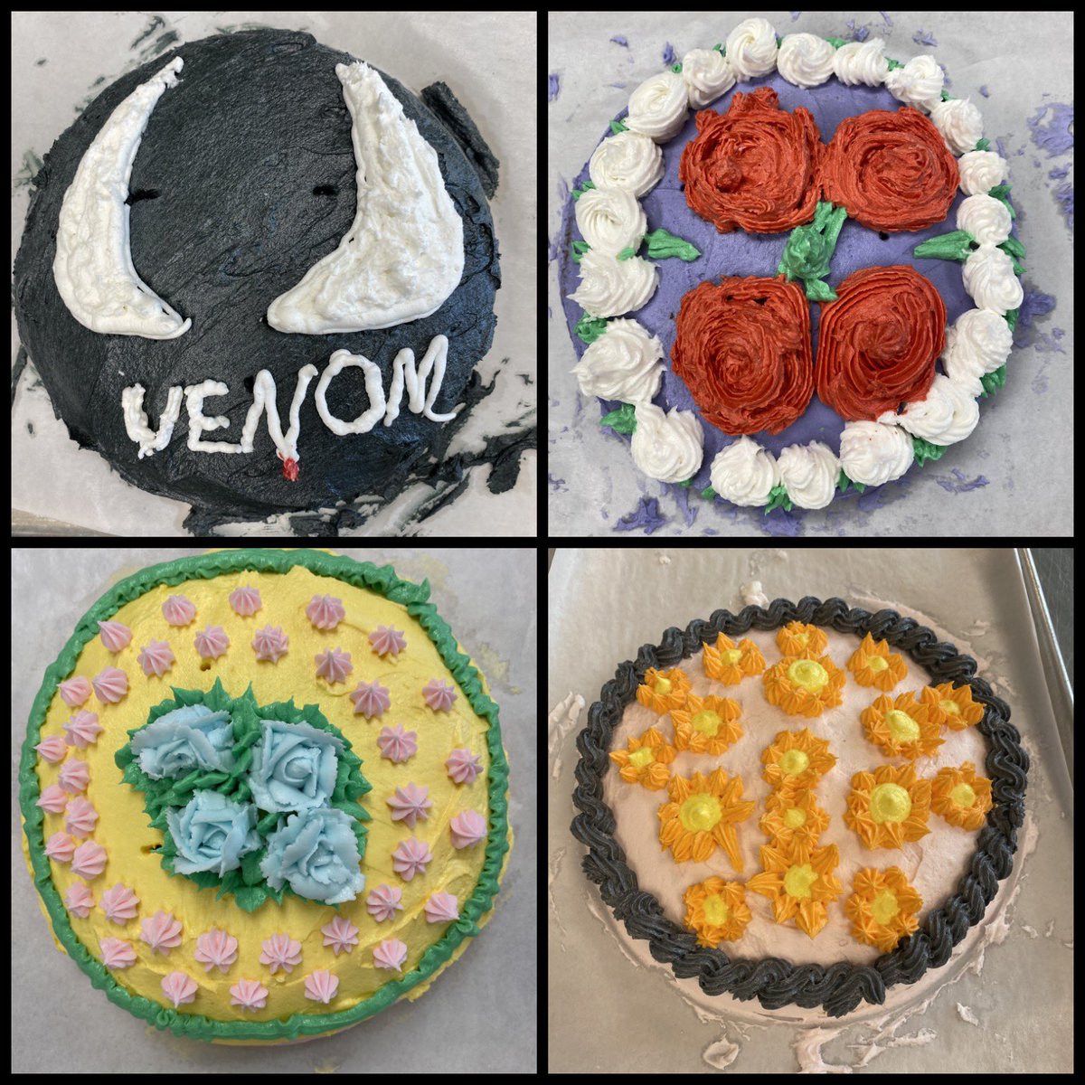 ICWest_FCS's tweet photo. Better late than never?  Here are some cakes from 7th period Culinary Arts students https://t.co/2Qx1fNEhjq