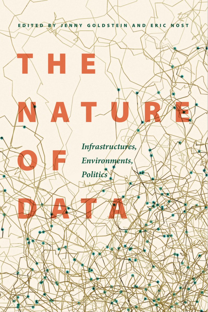 We’ve got a cover for The Nature of Data: Infrastructures, Environments, Politics - excited to share the table of contents soon too, lots of fab authors in here. Pub date this fall!

<a href="/ericnost/">Eric Nost</a> <a href="/UnivNebPress/">Univ Nebraska Press</a> <a href="/BridgetRBarry/">Bridget Barry</a>