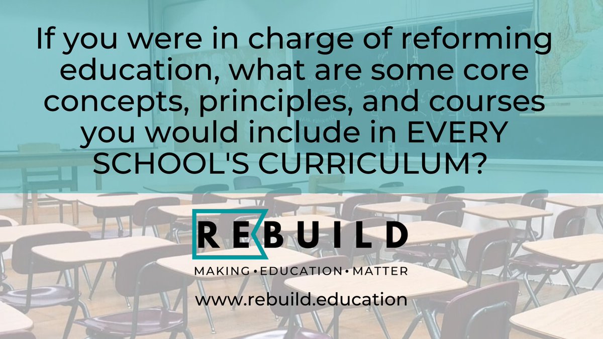RebuildEduc's tweet photo. Share your thoughts! #RebuildEducation, #EducationEdge, #MakingEducationMatter https://t.co/ZDNNn7nixk