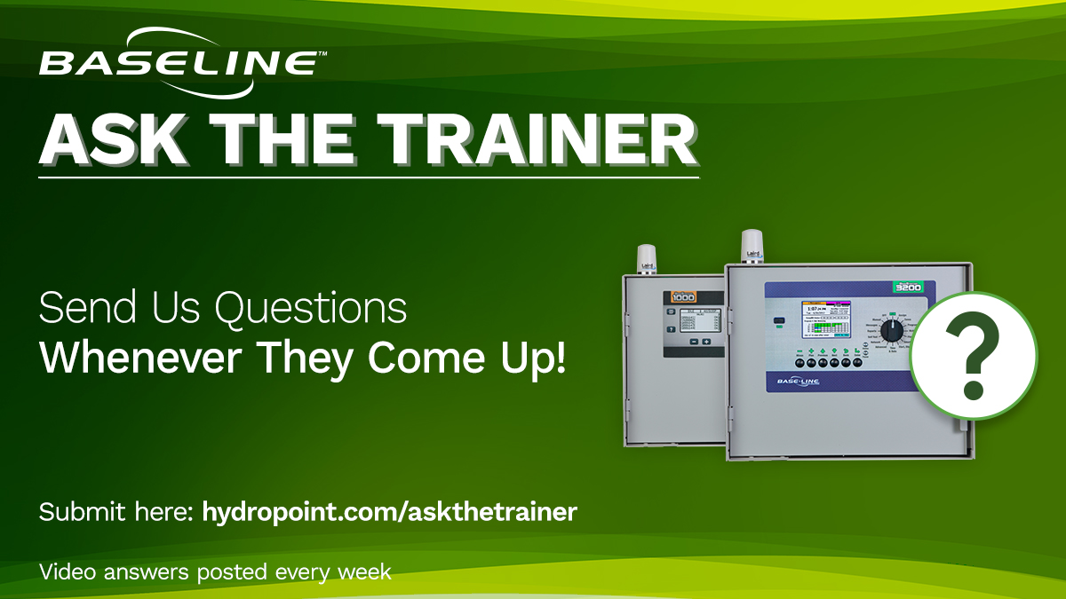 Water_Geeks's tweet image. Stumped on your set up? Ask Baseline’s Training Manager Dan Conger for his expert advice!

Ask a question here: bit.ly/3Hwi3Xm 

#baseline_irrigation #hydropoint #smartwatermanagement #irrigation #smartirrigation #protectthespec #respectthespec