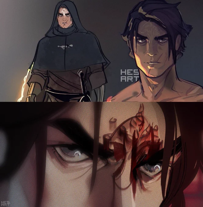 angy Tarnished, and friends🩸
Some art from last month! My character from the game, Cohle #ELDENRING #EldenRingFanart #tarnished 