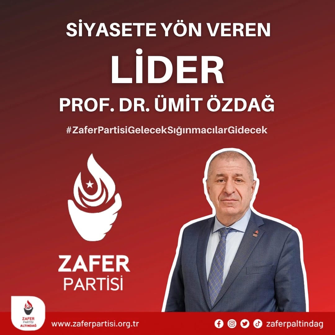 Türk Milleti'nin Lideri
<a href="/umitozdag/">Ümit Özdağ</a>