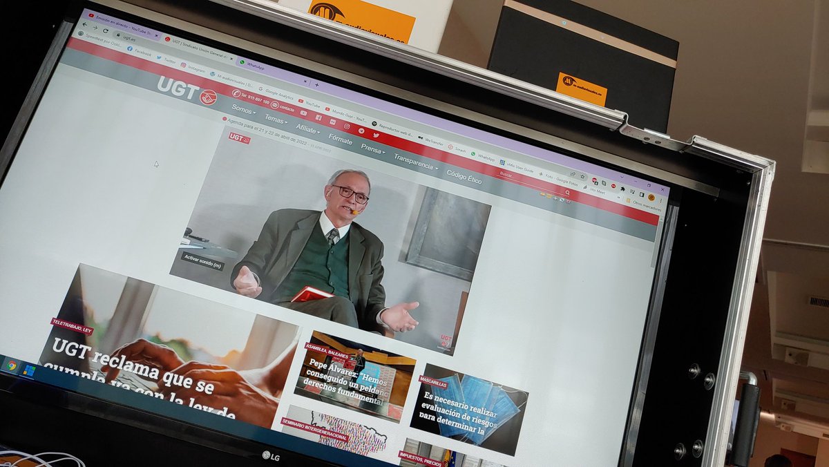 Primera jornada superada... mañana de nuevo en directo a las 9:00 en ugt.es

<a href="/UGT_Comunica/">UGT</a> <a href="/paradores/">Paradores de Turismo</a>