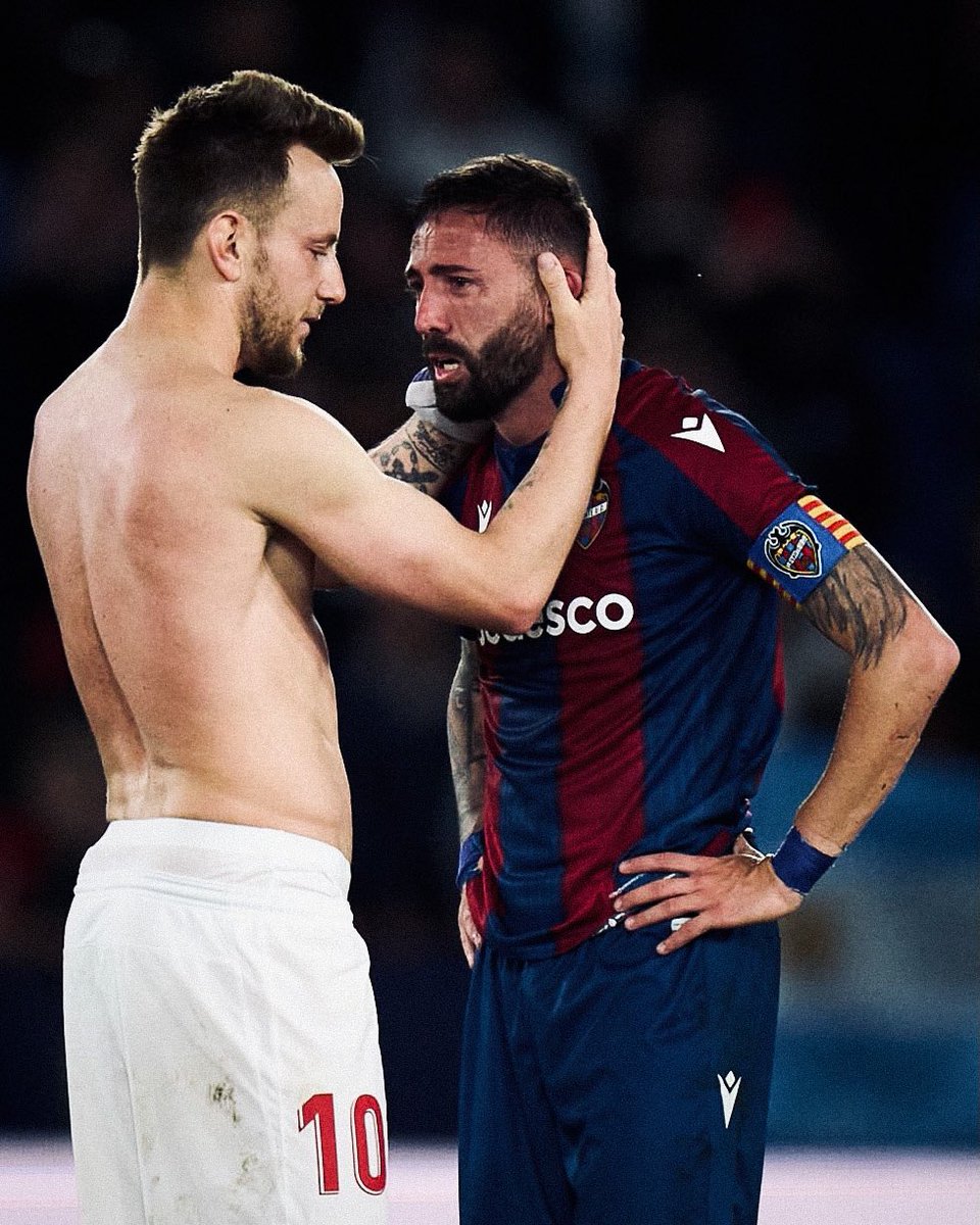 Cabeza alta amigo, eres un guerrero! 🙏🏼♥️💪🏼 Fuerza y animo! Abrazo grande 

#LevanteSevilla #LaLiga