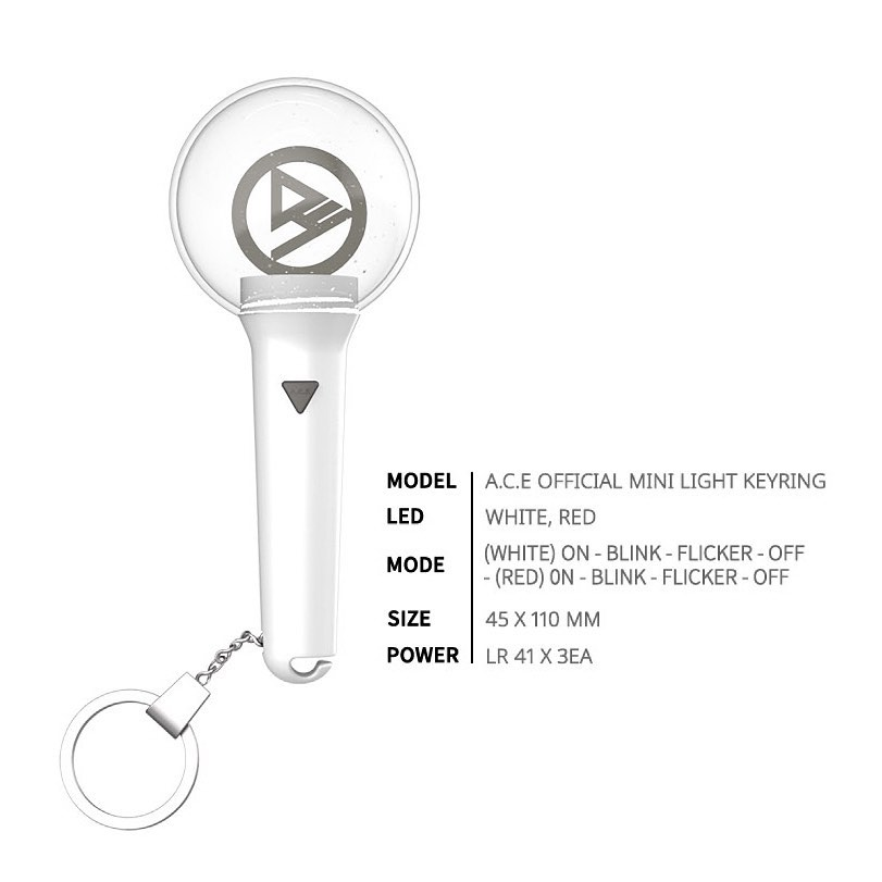 ACEtagram_7's tweet photo. 210521

[#ACE_NOTICE] 📢

<OFFICIAL MINI LIGHT KEYRING>

예판기간: 5/21 (FRI) 5PM - 6/3 (THU)
배송일정: 6/10 부터 순차 발송

🔗 https://t.co/V2vIqDfR46 (오피셜)
🔗 https://t.co/e46fRpdjdO (애플뮤직)
🔗 https://t.co/HQ6DcMI8Pg (지마켓)

#에이스 #ACE #LIGHTKEYRING https://t.co/cepzdJPfYt