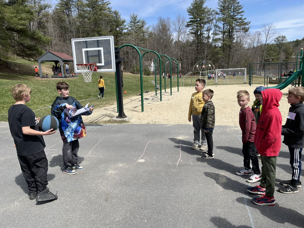 ndgordonedu's tweet photo. #Math in action at #Nelsonschool! Our 5th graders planned and ran an outdoor Math Olympics for grades K-4. Measurement, symmetry, and more were the name of the game this afternoon. They had a blast - who knew math could be so fun? #nelsonnh #sau29 https://t.co/WapvzXvgr6