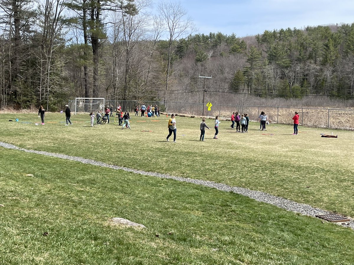 ndgordonedu's tweet photo. #Math in action at #Nelsonschool! Our 5th graders planned and ran an outdoor Math Olympics for grades K-4. Measurement, symmetry, and more were the name of the game this afternoon. They had a blast - who knew math could be so fun? #nelsonnh #sau29 https://t.co/WapvzXvgr6