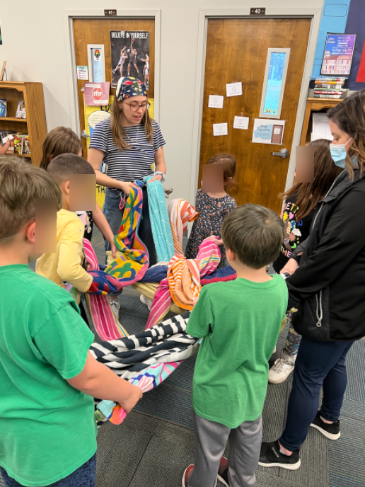 Students in Elementary worked together as the ultimate dream team for today's #STEM Challenge. Very proud to hear so much kind communication being used when they were completing the mission!💡⚙️ #teamwork #STEMeducation