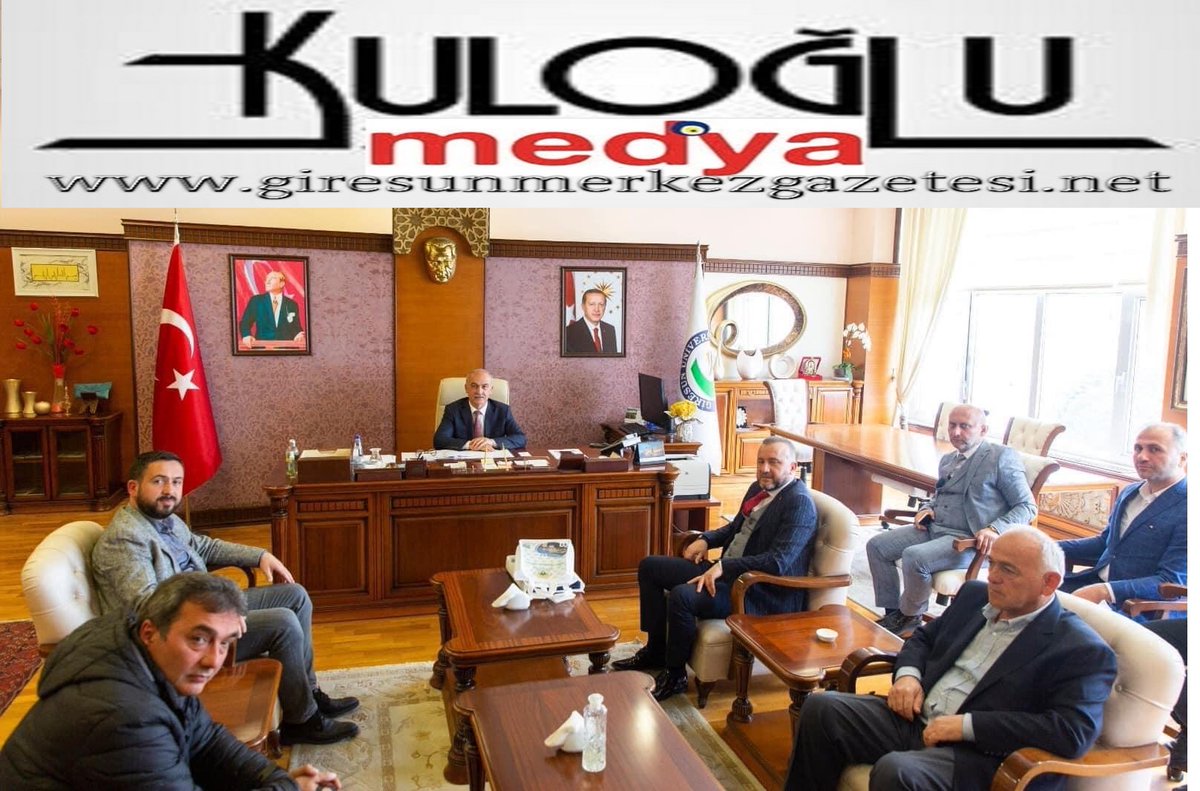 KulogluMedya's tweet image. giresunmerkezgazetesi.net/mehmet-emurden… BAŞKAN EMÜR’DEN REKTÖR CAN’A ZİYARET