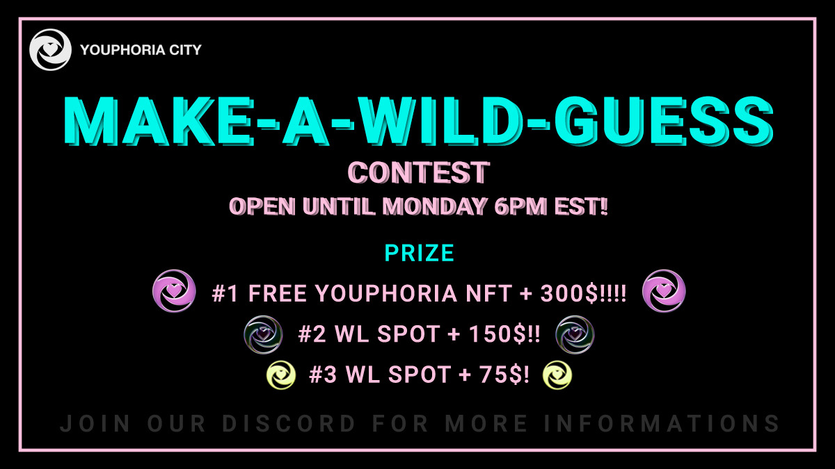 MAKE-A-WILD-GUESS CONTEST🔥

Take a guess and answer the following three questions regarding our first NFT sneak-peek:

- Which color theme will it be?
- How many visible traits will be included?
- What will be the pixel resolution ?

Tweet your answers or comment below!🎉