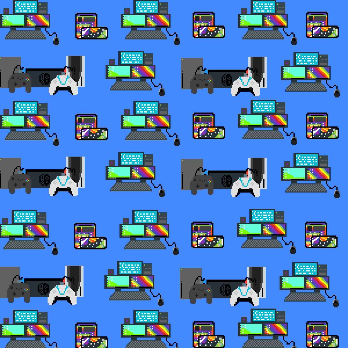 RabbitsArtClass's tweet photo. Introducing the #PixelPatterns of 2022 from our 6th grade warriors!
Designers in the making-- I could already see these on shirts or shoes or bedsheets! Stay tuned for more in this thread! https://t.co/TI550gQvf2