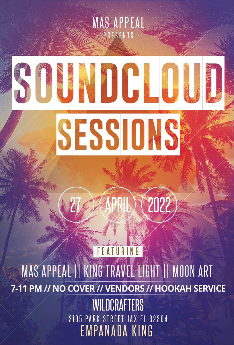 dacloudsessions's tweet photo. We’re back at Wildcrafters next week!  Definitely the spot to be on Wednesday! https://t.co/vbNKRyvWDS