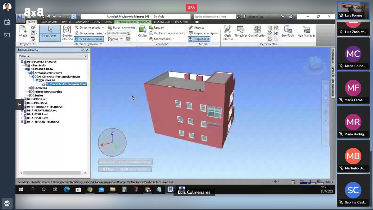ifornez's tweet image. Un honor contar con Luis Colmenares como invitado especial de "Federar BIM" en la tarde de hoy #BIM #BIMManagement #BIMVisualization
