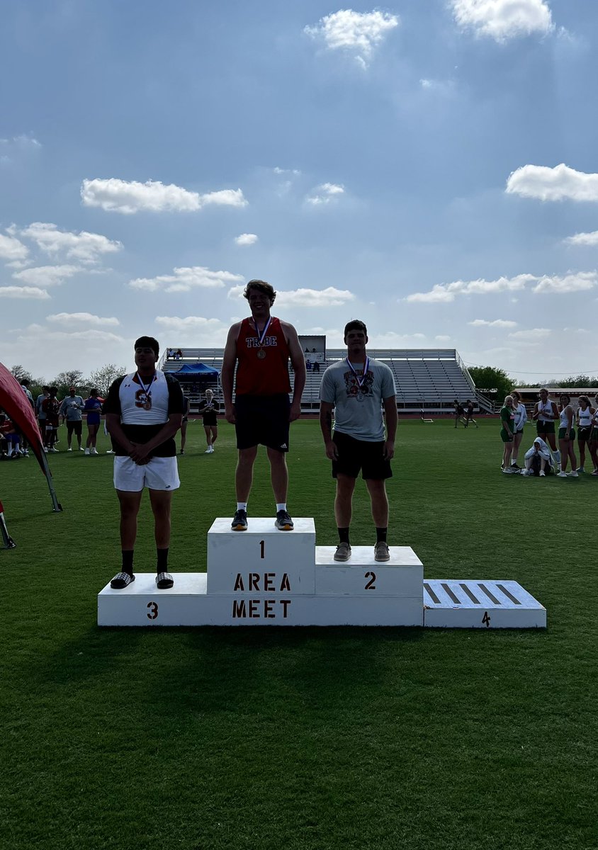 Congrats to Connor F for this 🥇 performance in the Shot Put at the 3A District 5 &amp; 6 Area T&amp;F Championships! #RegionalQualifier #TrustTheProcess 

<a href="/JNSportsNation/">JimNed Sports Nation</a> <a href="/JNathletics/">Jim Ned Athletics</a> <a href="/BigCountrySport/">Evan Ren</a> <a href="/CarsonDField/">Carson Field</a> <a href="/ConnorFitz22/">Connor Fitzgerald</a>