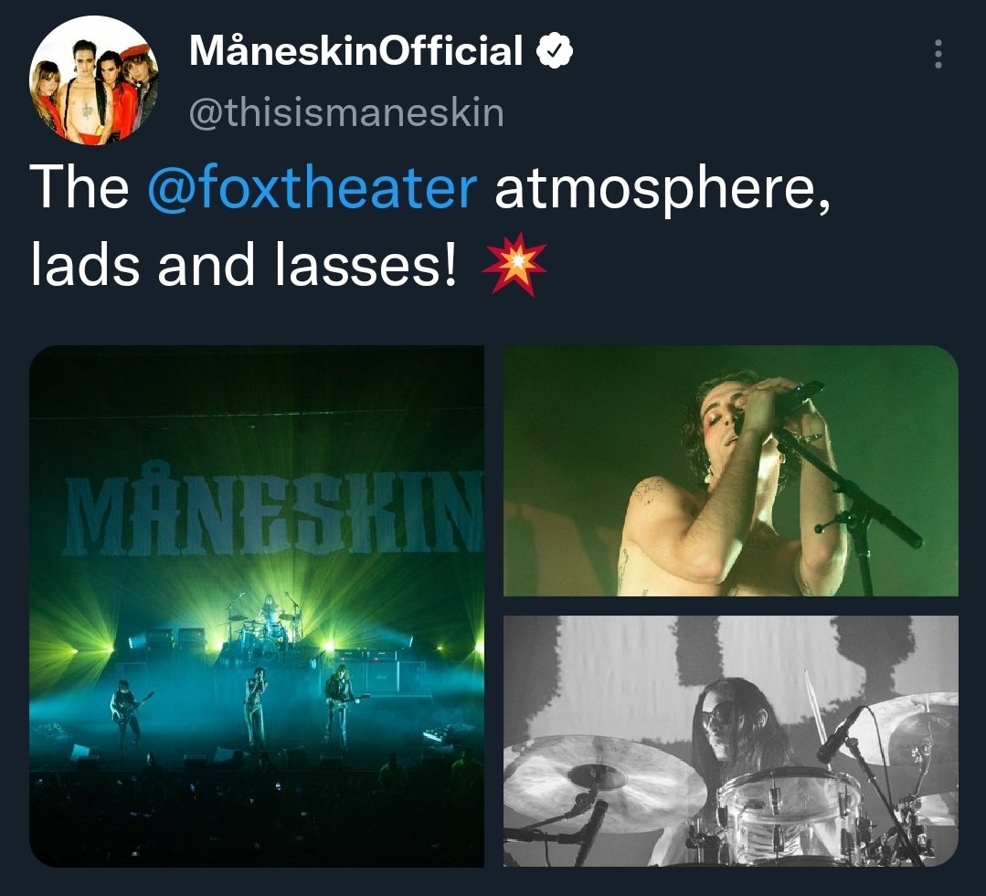 british måneskin arent real, they cant hurt you.......