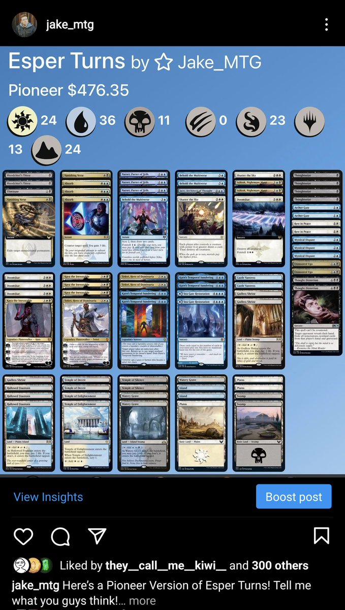 JakeMTG's tweet photo. Can't wait to play these fun brews for the new format on @MTG_Arena which is Explorer/Pioneer! Definitely gonna start updating these with the newer cards! Who else is pumped for this!? #MTGArena #MTGAExplorer #MTGAPioneer #MTGPioneer https://t.co/RtWSf6r0cQ