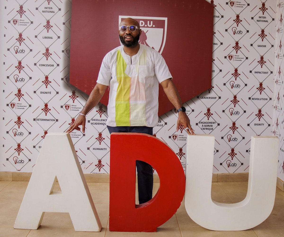 ADULeads's tweet photo. Nous avons reçu la visite de Steve Tchoumba (@freethinkingST) en prélude de la formation qu’il donne au @Cipmen.
#Niger #Cameroun #Sahel #ADU #ILIMI #GuestSpeaker #Tech #CIPMEN https://t.co/WkXPs2fYW8