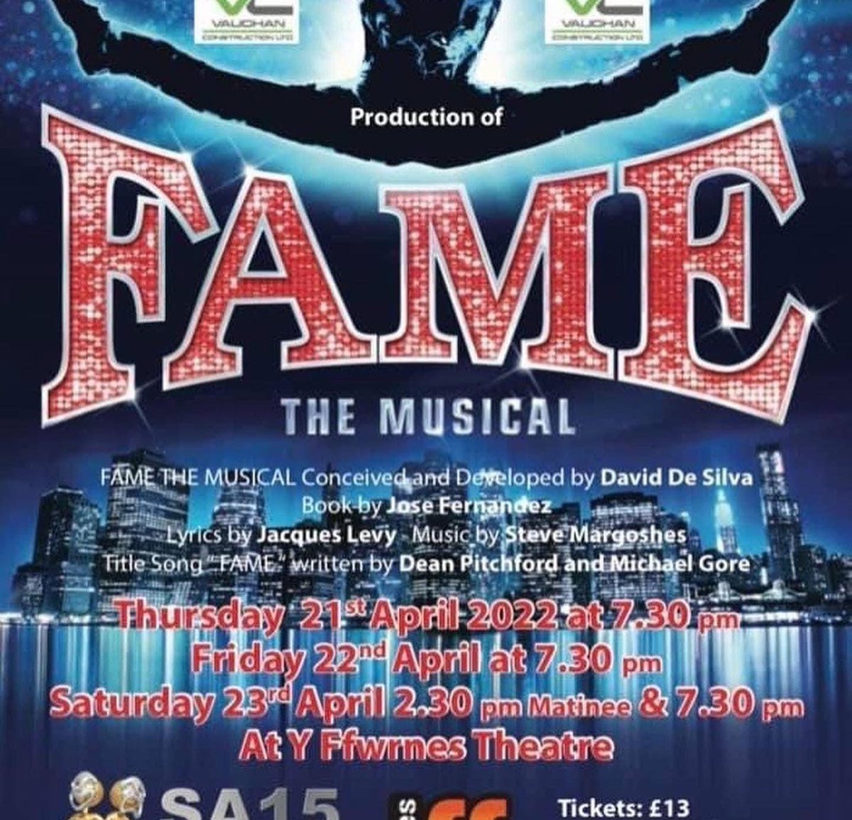 SA15Stageschool's tweet photo. 🤩An amazing opening night this evening.🤩

Thank you to our evening sponsor Davies Craddock - Insurance, Estate Agents, Financial Services. ⭐️⭐️⭐️

Final chance to come and support:- 

Tickets available:-  https://t.co/uacmT8OokF

Or direct message us!  🤩 https://t.co/JShK0L5T8t