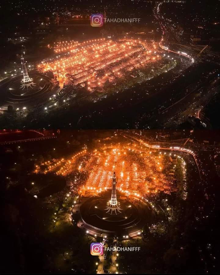 ali_sarkarr's tweet photo. Lahore making hole Pakistan proud 🙌❤️
#Lahore_Jalsa 
#PTIFamily
#امپوڑٹڈ_حکومت_نامنظور https://t.co/0zGvhek0gV