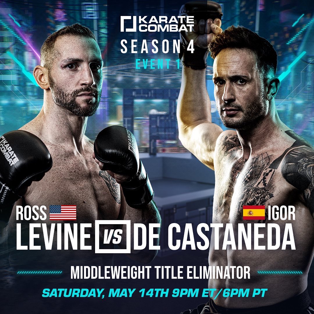 DeCastanedaigor's tweet photo. ✊ Sábado 14 de Mayo, márcalo en tu calendario 🥋 #VAMOS

Mark your calendars. ✅ Guaranteed action will pop off on May 14th 9PM ET/6PM PT for the return of Karate Combat! 🥋💥🥋

Visit https://t.co/4l68aOwNGm for more details
#KarateCombat  #KCS4 https://t.co/IJA8m3bczJ