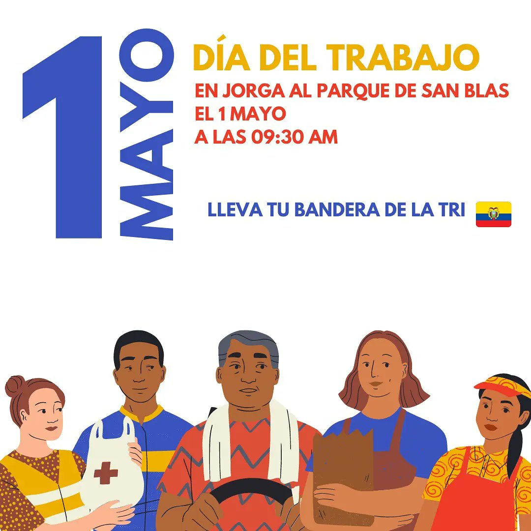 GaloTenezaca's tweet photo. En #jorga todos a la marcha del 1 Mayo 2022 🇪🇨 #1Mayo
#LassoYaLargate #LaGranMarcha #LassoRevocatoriaYa https://t.co/fqLrS2IfLR