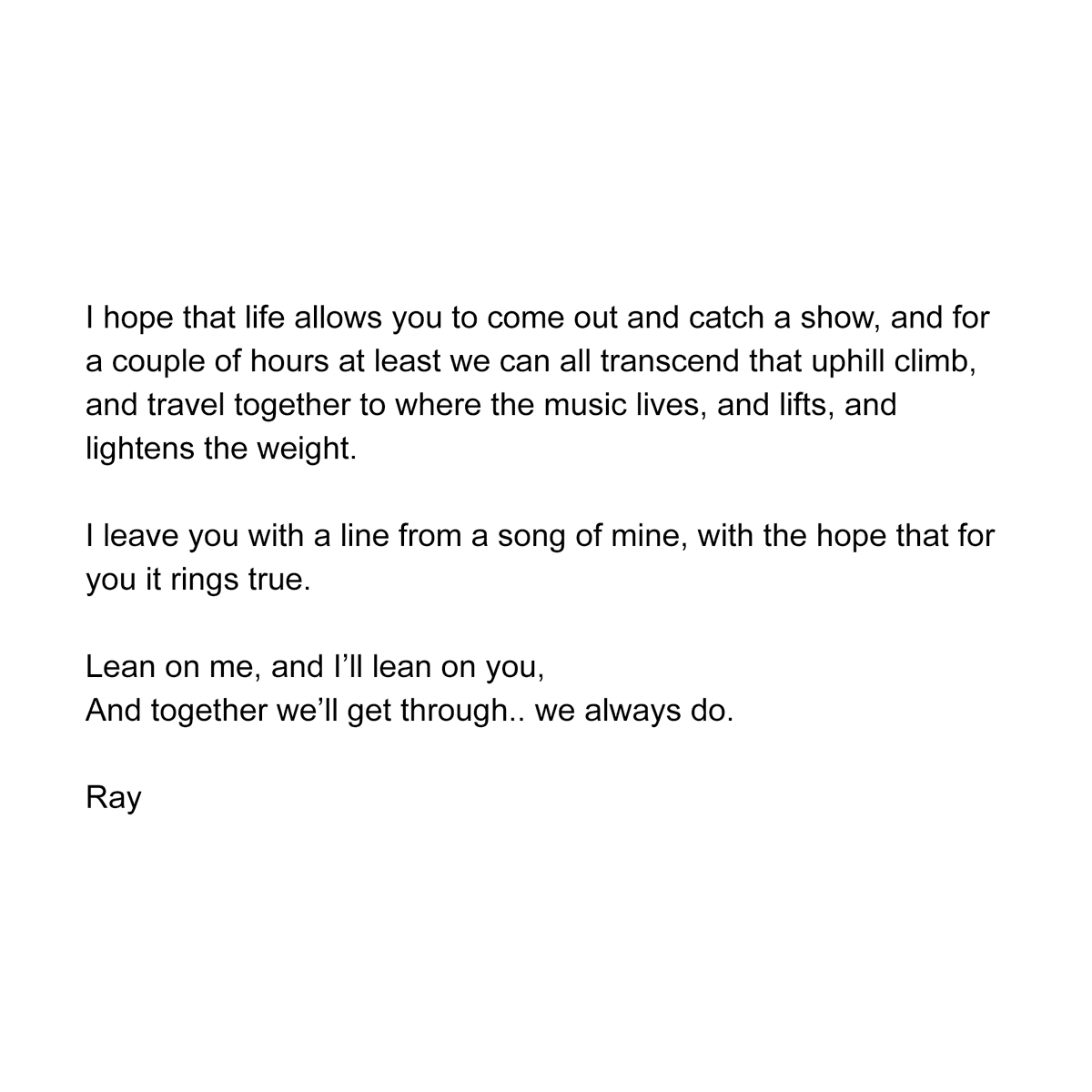 RayLaMontagne's tweet photo. More to come https://t.co/ZQh7TIRYy6