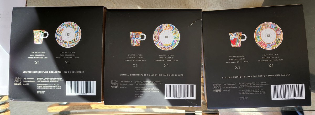 geekbuddha's tweet image. Latest shopping: Awesome #coffee mugs from @NespressoUSA . 
Their &apos;Things we hold&apos; collaboration with @AliForneyCenter
Amazing illustrations by @justinteodoro 
If you are a #CoffeeLover consider buying these for a fun cup of coffee (or #tea) and supporting a great cause