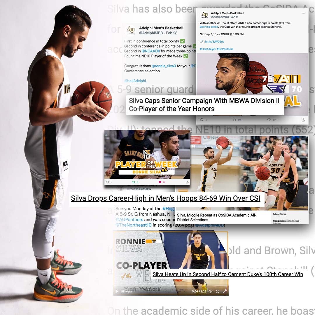 Adelphi Men's Basketball tweet media