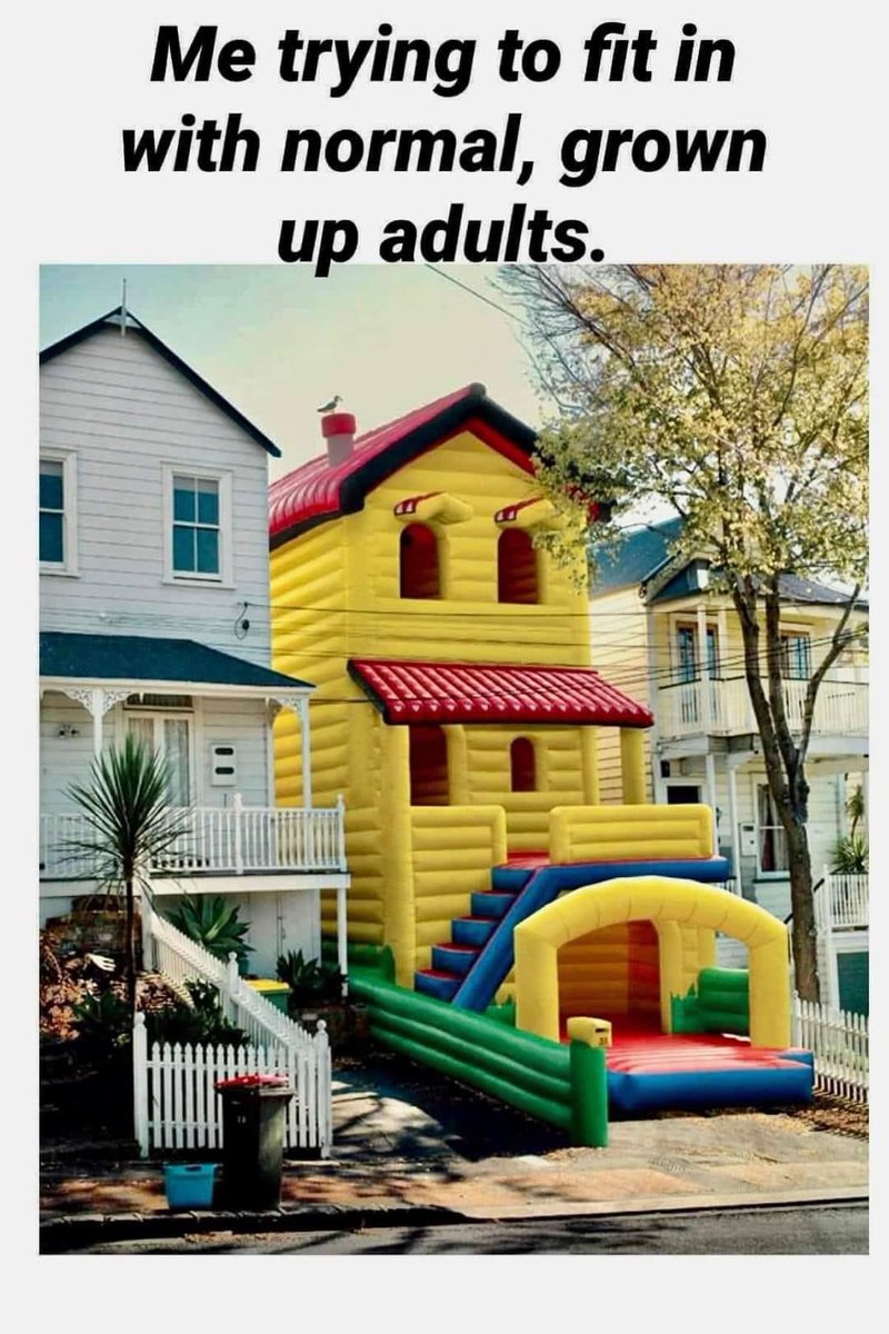 RonniHunter997's tweet photo. "FUN HOUSE" has taken on a whole new meaning! ๐๐ฅณ๐คก#CoolKidOnTheBlock https://t.co/QuKzJytgYi