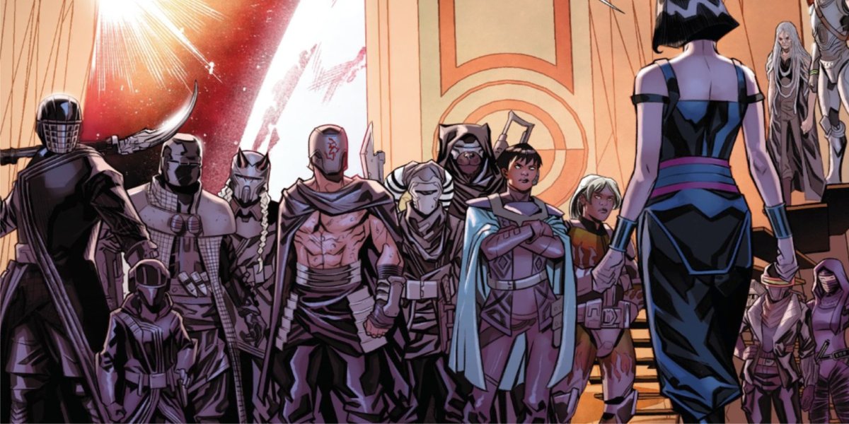 StarWarsNewsNet's tweet photo. 'Crimson Reign' #4 Previewed As Knights Of Ren Break Into Vader's Castle - #CrimsonReign #KnightsOfRen #VadersCastle - https://t.co/DWldol688L - Star Wars News Net https://t.co/4TvxXOkJuE