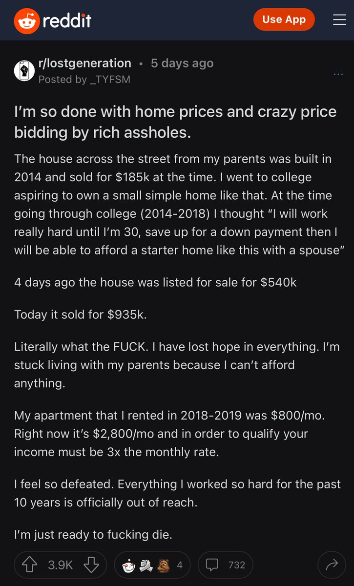 truthstreamnews's tweet image. This is why a growing number of people, and especially younger generations, don’t believe in the future.