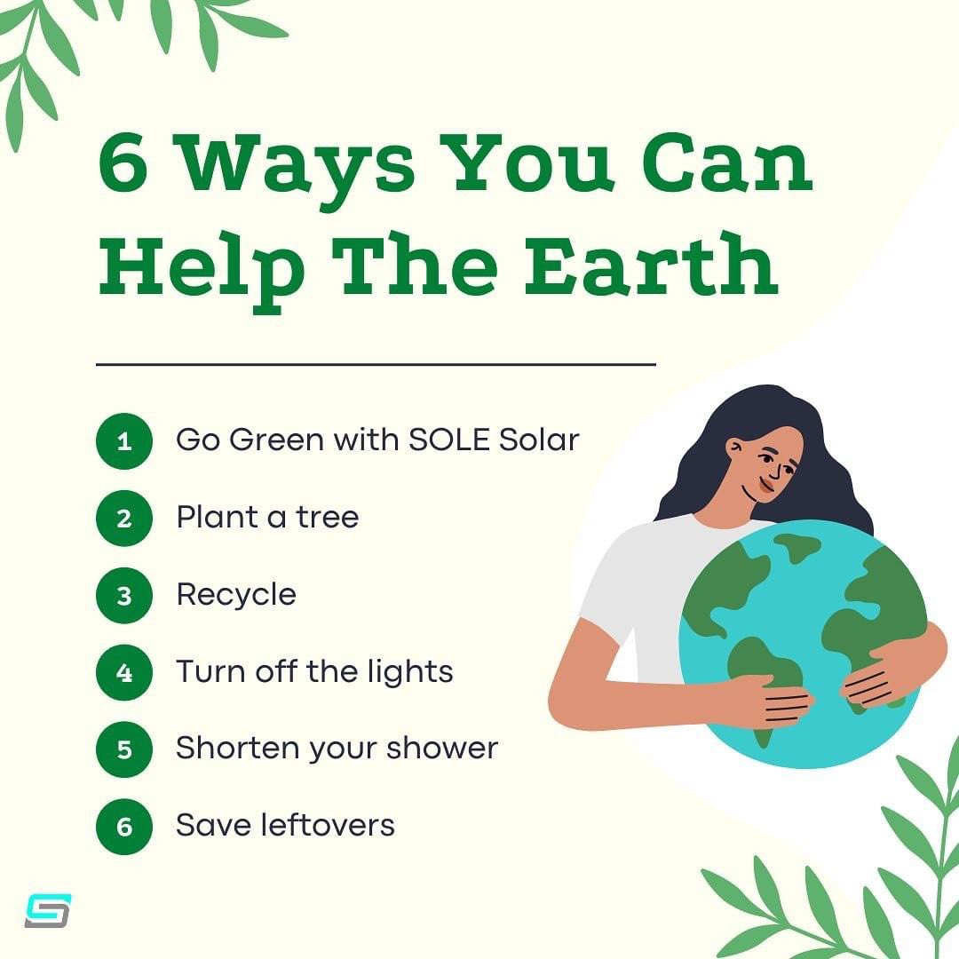 _solesolar's tweet photo. We hope you all have an amazing Earth Day and encourage you to plant a tree today! 🌎 ♻️ 🌳
#happyearthday #earthday #mothernature #saveourplanet #gogreen #solarenergy #renewableenergy #recycle #solarpanels #texas #houston #gosolar #linkinbio https://t.co/RBQQekJm3g