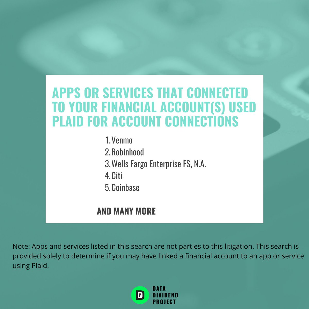 ddpforall's tweet image. Notice of Class Action Settlement In re Plaid Inc. Privacy Litigation. 

You have until April 28th to submit a claim. 

[LINK IN BIO] to submit your claim. 

Follow @ddpforall for more information on data privacy and class action settlements .  #ddpforall #dataprivacy #dataforall