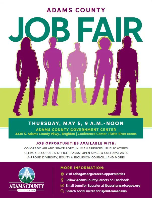 Adams Sheriff's Page on Twitter "Adams County Job Fair!💙 Come join us