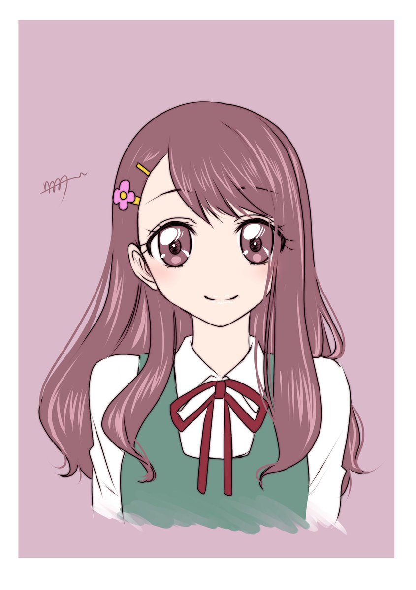 リプ来たキャラが短髪なら長髪長髪なら短髪にして描く ロングヘアな花寺のどか リリンダ 12 18 南1さ38b のイラスト リプ来たキャラが短髪なら長髪長髪なら短髪にして描く ロングヘアな花寺のどか リリンダ 12 18 南1さ38b のイラスト