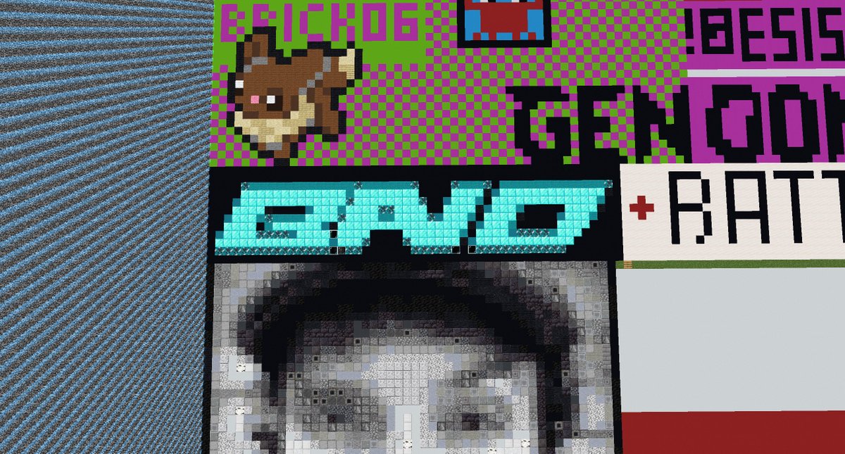 BAIDCLAN's tweet photo. Wir haben uns auch beim GommeHD place eingebaut #place #BAIDCLAN #pixelart #GommeHD #reddit 
hatten zwar nur noch 1:30h aber ist trotzdem geworden 
Danke an Nicowhatever für die Hilfe bei den letzten 20 Blöcken 👍 https://t.co/ObXj46hOoa