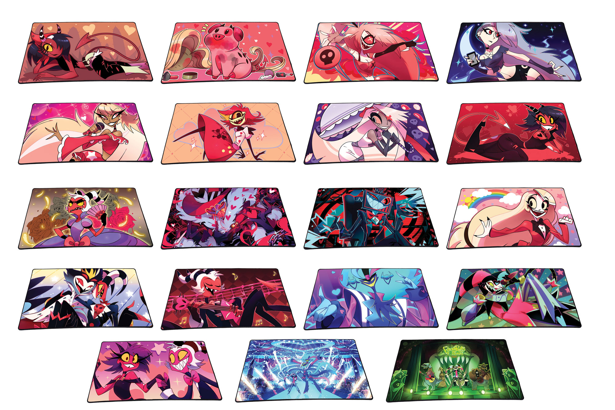 Helluvaboss Loona デスクマットプレイマット