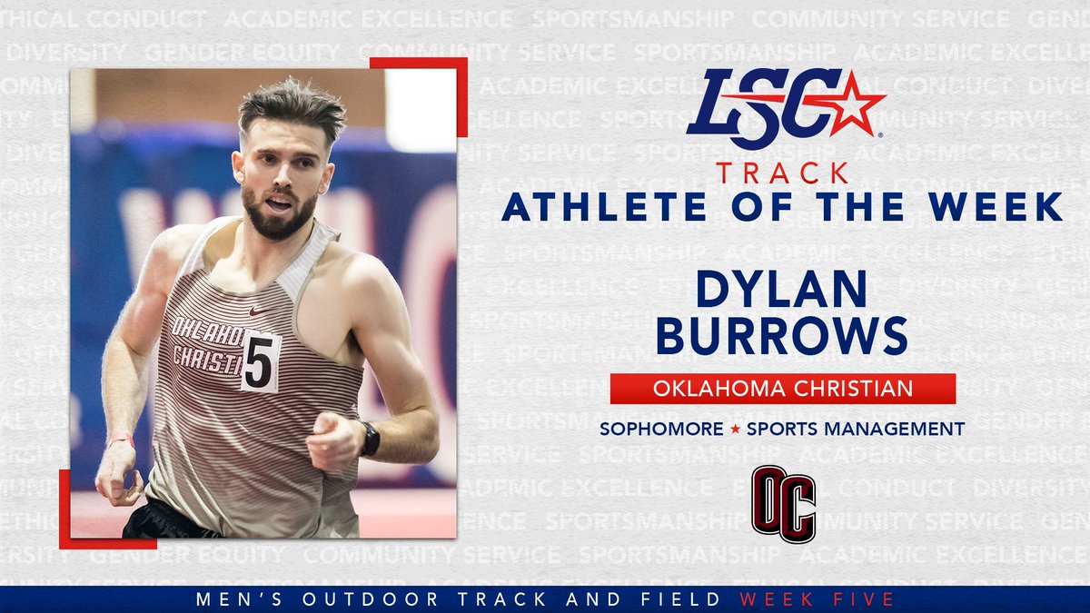 #LSCtf Outdoor Men's Track Athlete of the Week: <a href="/OCEagles/">OC Eagles</a> Dylan Burrows

🔗 bit.ly/3rHVc6c

#D2MOTF