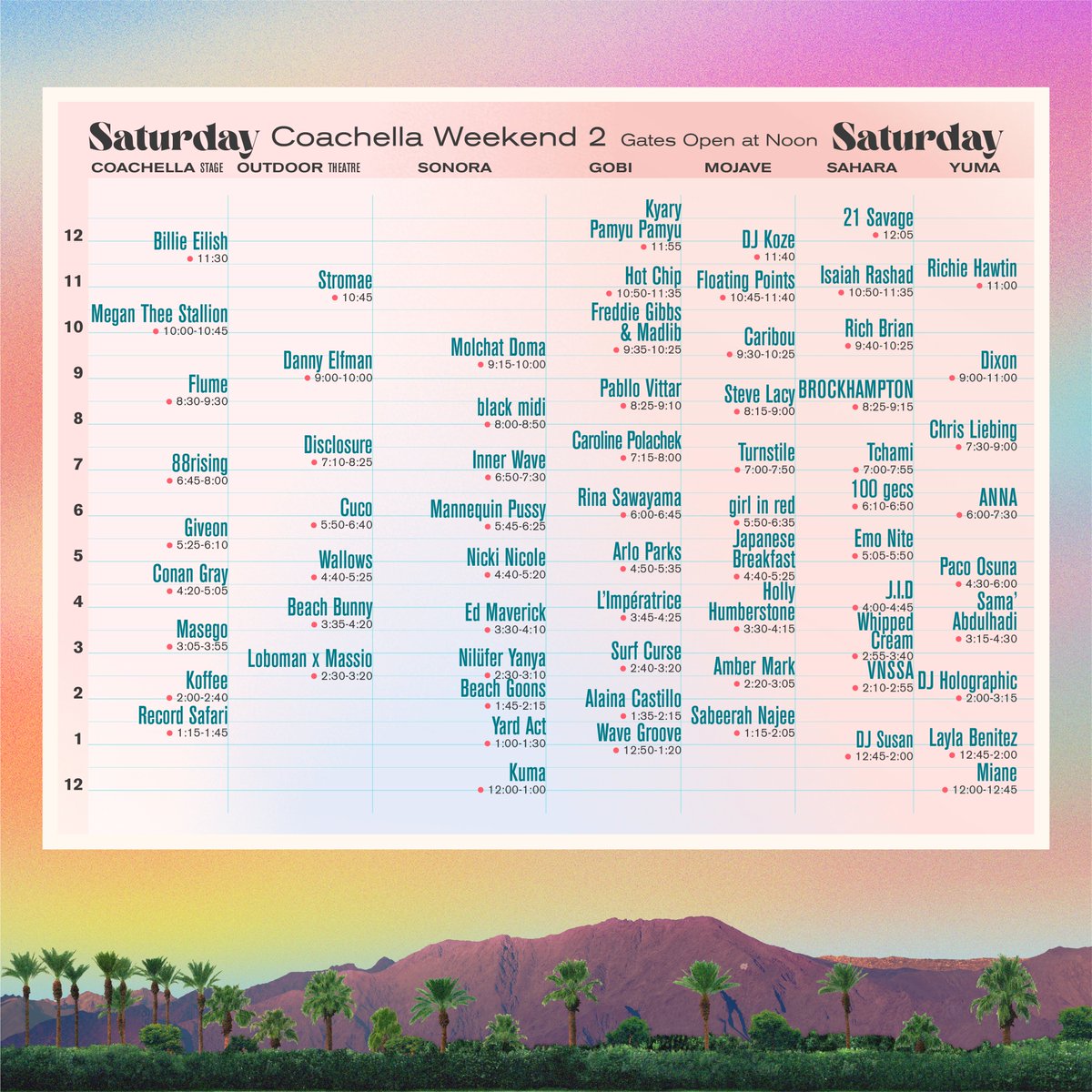 coachella's tweet photo. Gonna be good times https://t.co/VxIIMBqudm
