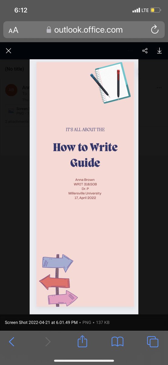 Abrown231's tweet photo. An easier part of my HTWG to design was the cover page… I thought a fun and colorful design would attract artistic content creators #writ318mu https://t.co/f6kHAiQmfP