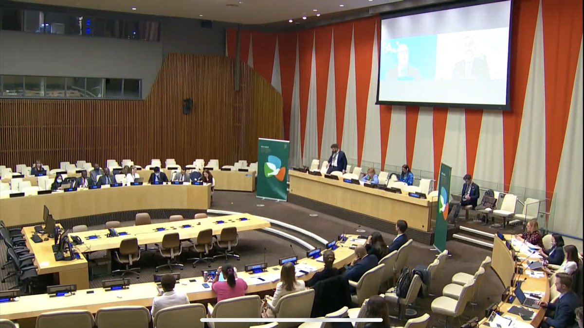 At Arria meeting on Conflict &amp; Hunger, Amb <a href="/HoxhaFer/">Ferit Hoxha🇦🇱</a> highlighted:
👉the threatening impact of conflicts on food security for the most vulnerable countries
👉the urgent need for multilateral action on three key aspects: humanitarian, peace &amp; development

📜bit.ly/3Mn8xIV