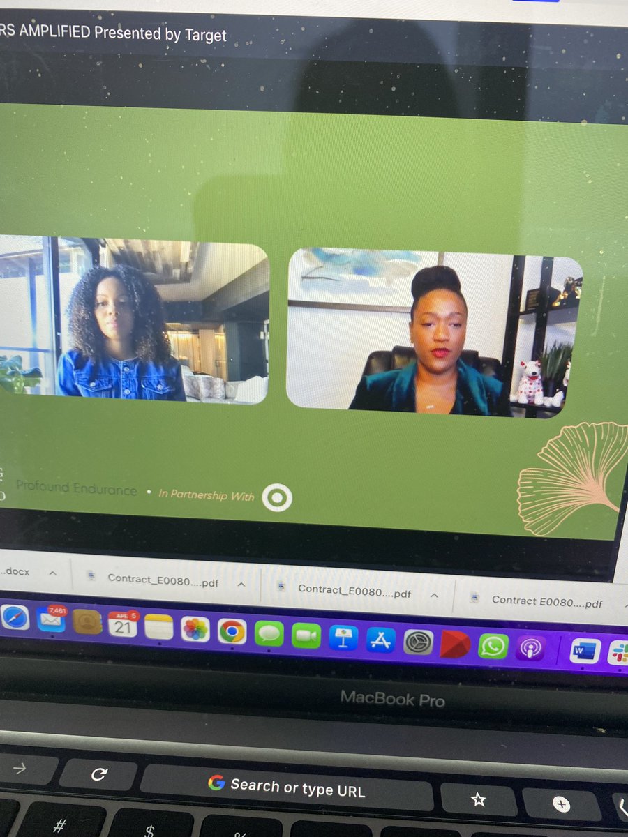 Inspiring words ⁦<a href="/MielleOrganics/">Mielle Organics LLC</a>⁩ founder, Monique Rodriguez!
Leading Women virtual edition #weareLWD