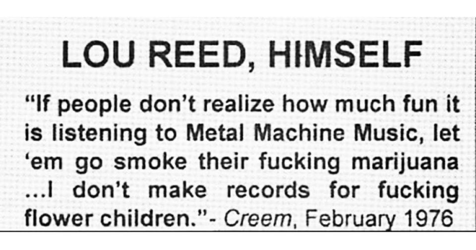 Yeah <a href="/creemmag/">CREEM</a> <a href="/LouReed/">Lou Reed</a>