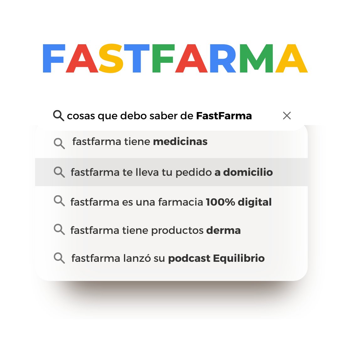 #FastFarma quiere estar siempre a tus ordenes, podrás encontrar muchos productos de #farmacia en nuestra App: FASTFARMA y página web: fastfarma.com