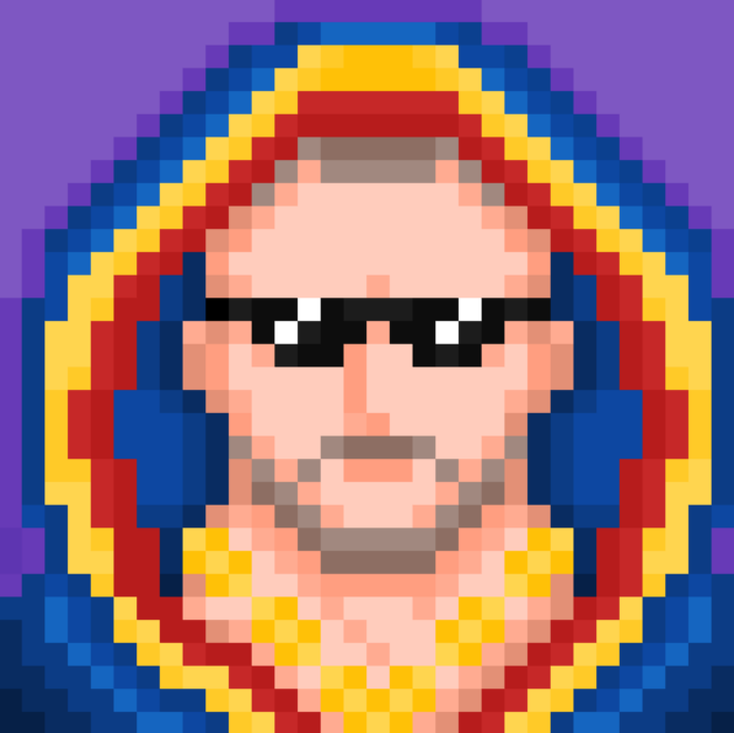 MatheusPesado's tweet image. Pixel ART brabíssima feita pelo @AnderBBatman   
#NewProfilePic