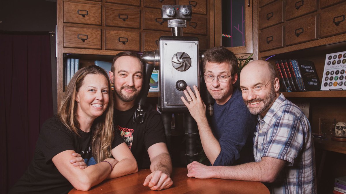 sciencexpt's tweet photo. Dr. Bonesaw is required by Hippocratic Law to tell you that this show is, as always, hosted by the PhDs of Improv - @thankyourobot! Thank you @thatarin for the gorgeous pic here, and GET TICKETS FOR FRIDAY'S SHOW: https://t.co/tEZGHYgp5V https://t.co/Z2z83aN4Sv